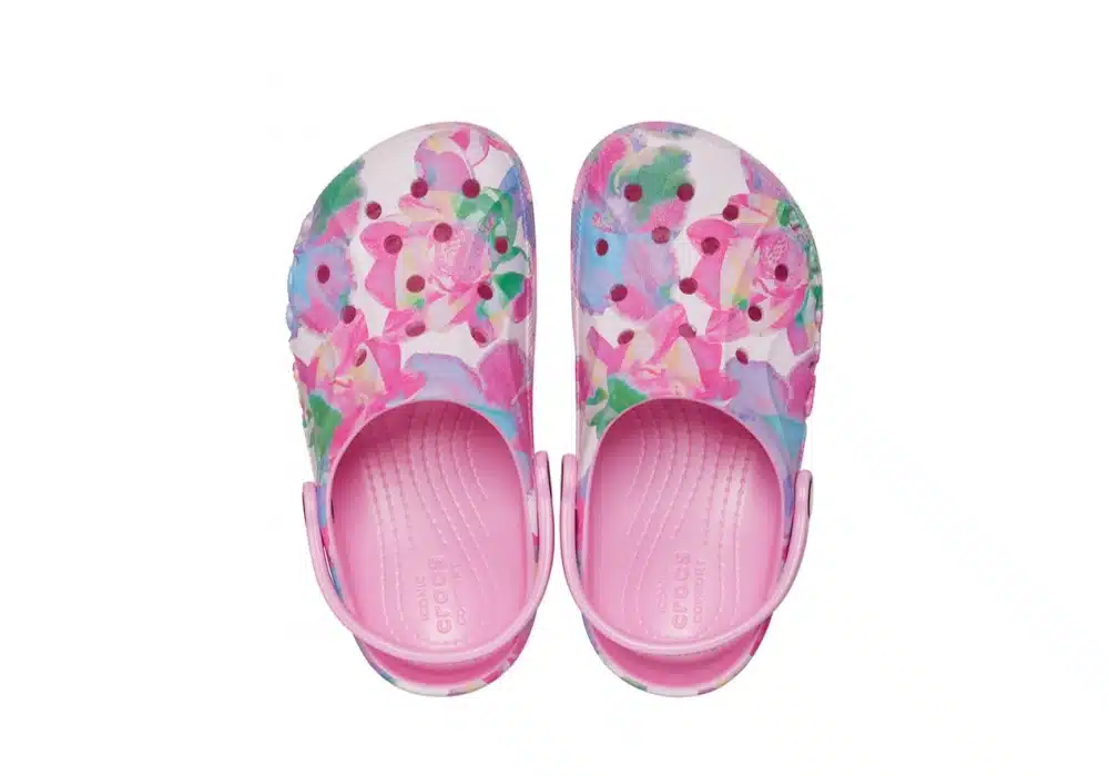 Sabot Crocs Baya Seasonal Printed Clog Petal Pink T (3)