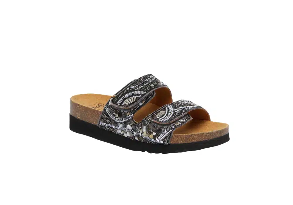 Sandale Lisboa 2 Straps Noir