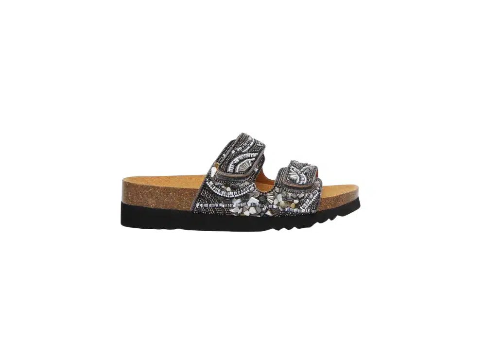 Sandale Lisboa 2 Straps Noir
