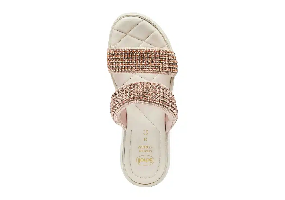 Sandale Bali Strass Rose Gold