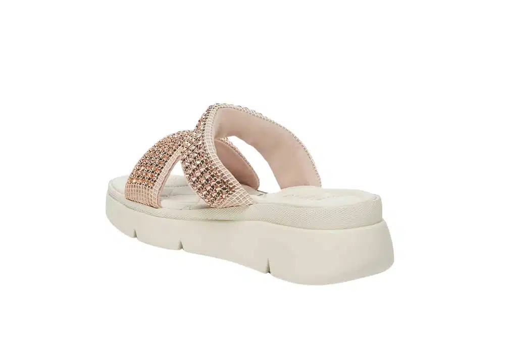 Sandale Bali Strass Rose Gold