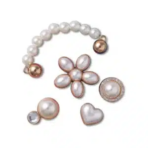 Pack Jibbitz Dainty Pearl Jewelry