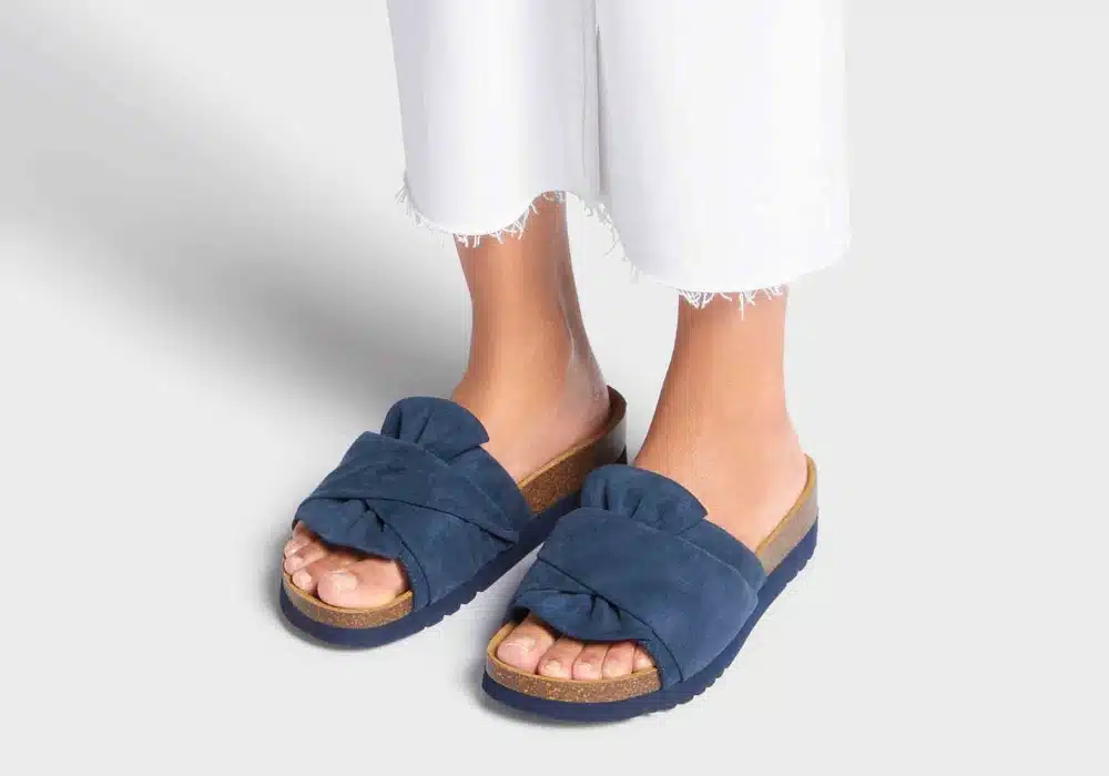 Mules Princy Navy Blue