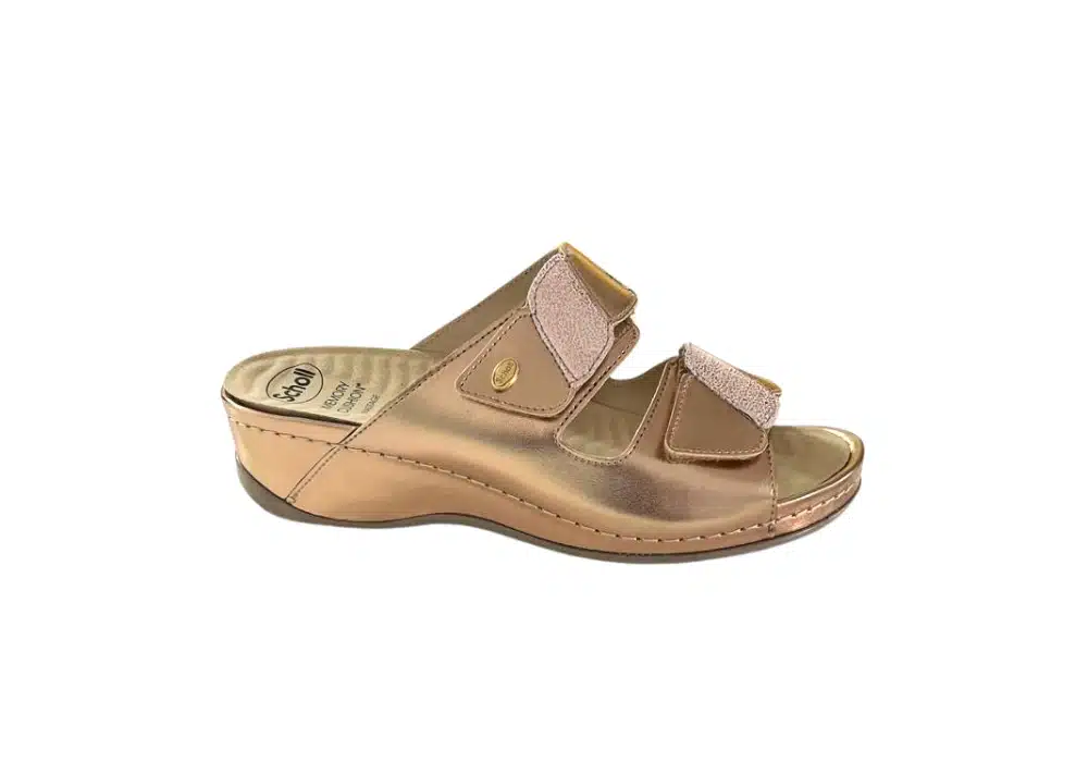 Sandales Nives 2 Straps Gold