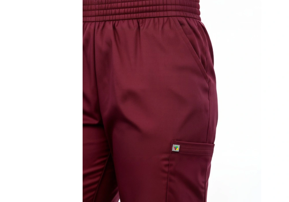 Ensemble Tunique et Pantalon Bordeaux