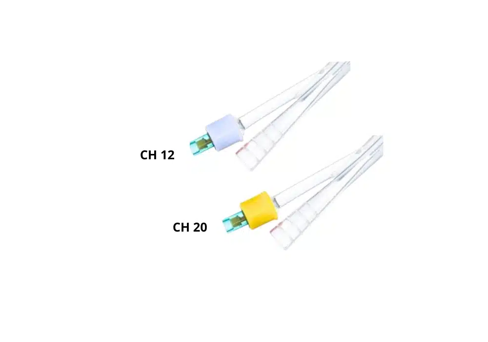 Sonde d’aspiration pédiatrique avec valve CH 08