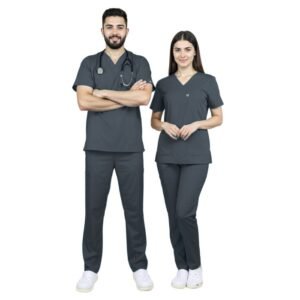 Ensemble Tunique et pantalon Gris Foncé