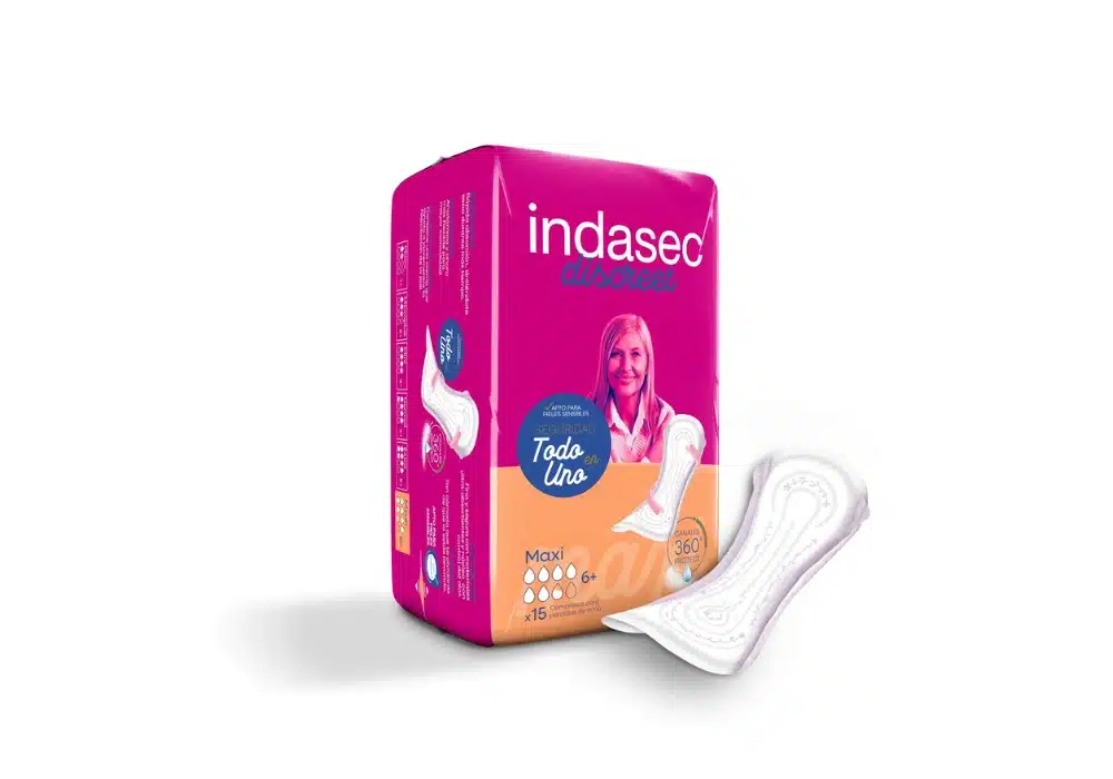 Serviettes pour fuites urinaires Indasec- Maxi Jour