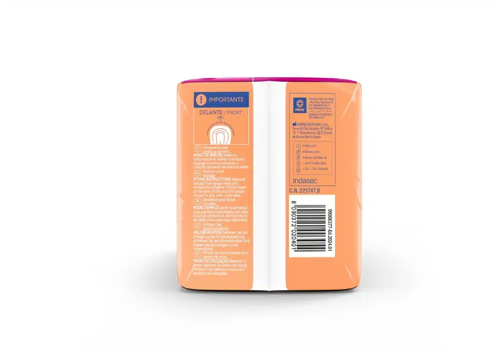 Serviettes pour fuites urinaires Indasec- Maxi Jour