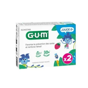 Dentifrice Junior GUM +6 ans - 2 x 50ml
