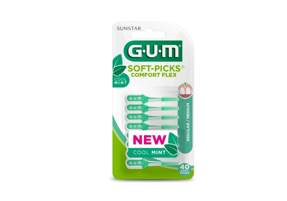 Soft-pick Comfort Flex mentholé Médium GUM