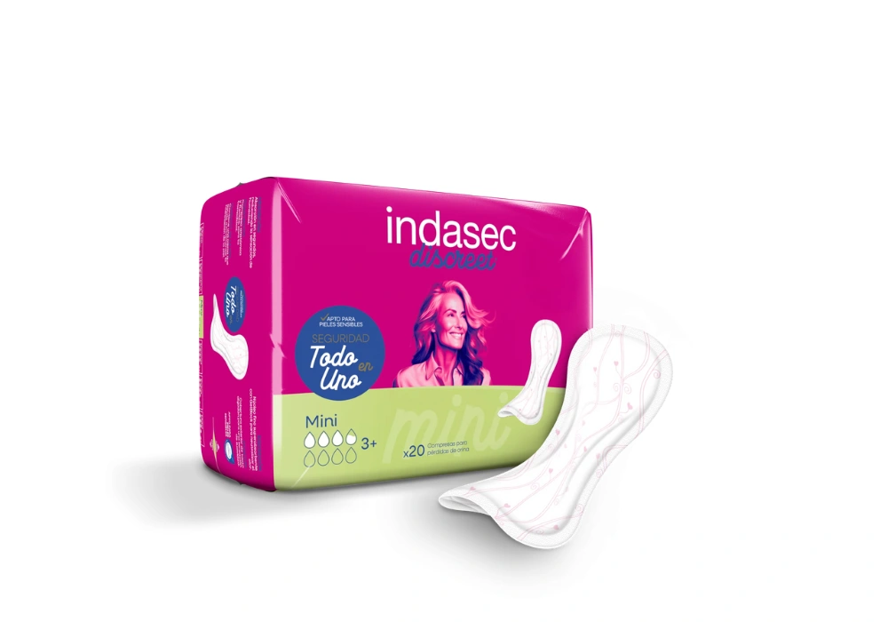 Serviettes pour fuites urinaires Indasec- Mini