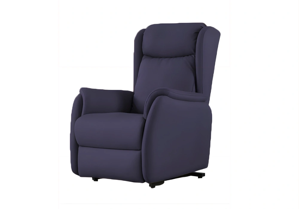 Fauteuil releveur électrique Bergamo 2 moteurs Navy Blue 