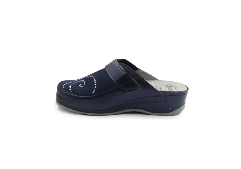 Sabot Gemini Strap Bleu marine