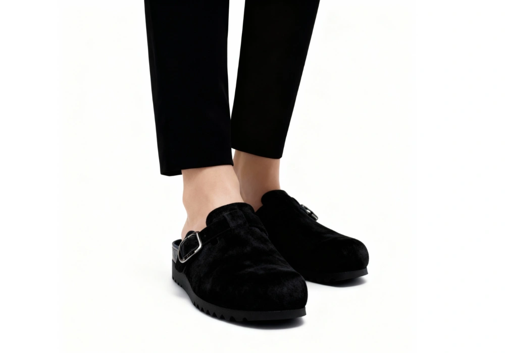 Sabot Poppy Clog Noir