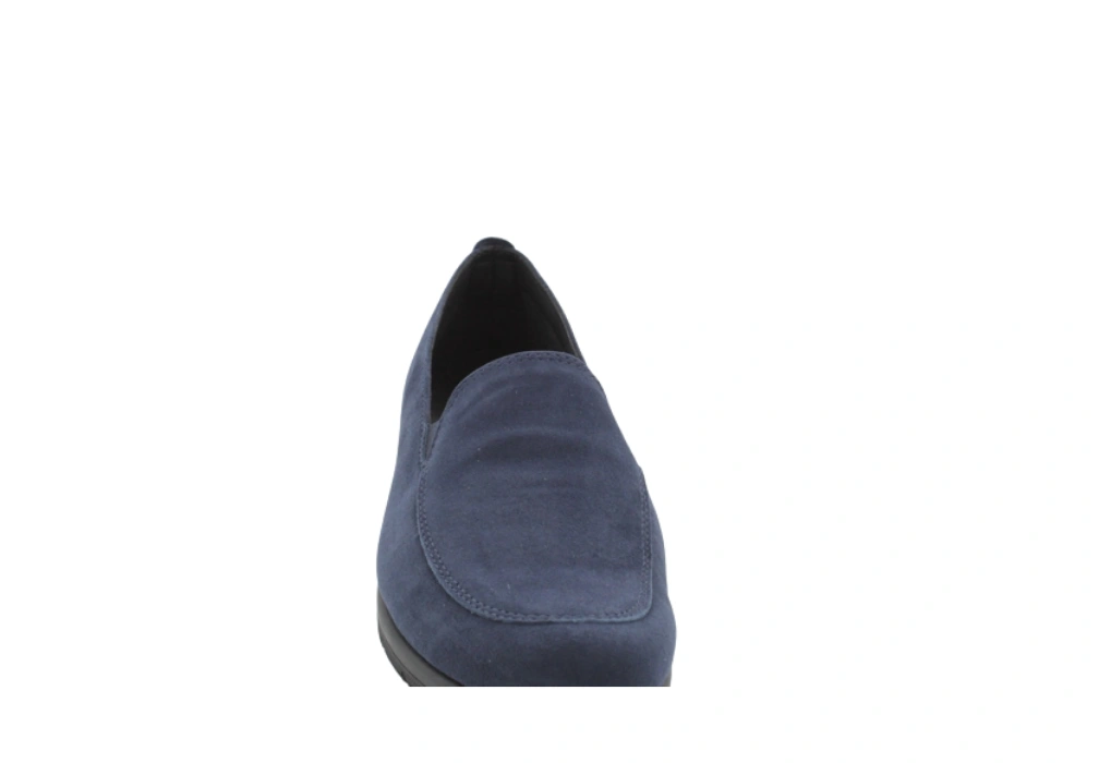 Chaussure Tower Step Goat Suede Bleu