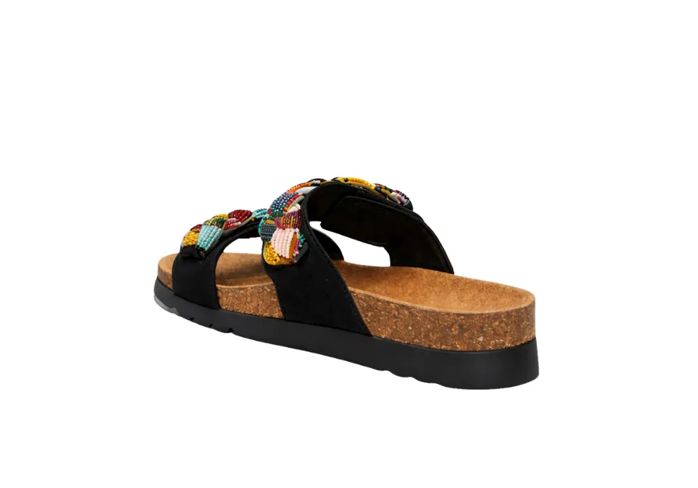 Sandale Nice MicroBead Noir