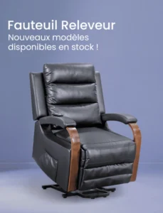 Fauteuil releveur électrique médical au Maroc pour personnes âgées et maintien à domicile confort optimal