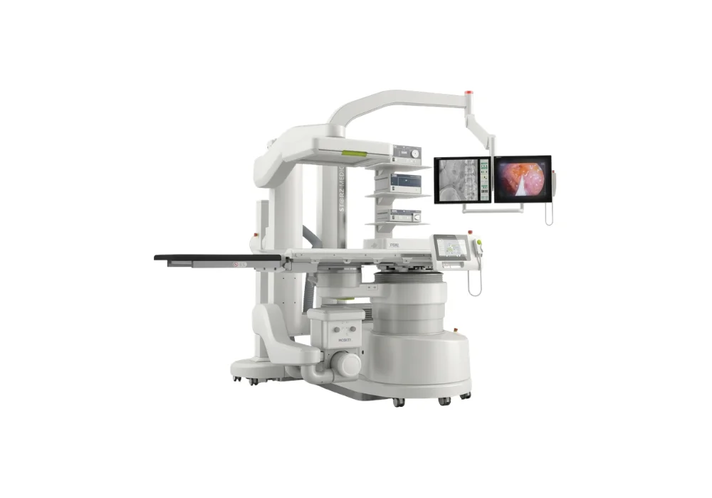 Plateforme urologique avec lithotritie ESWL intégrée