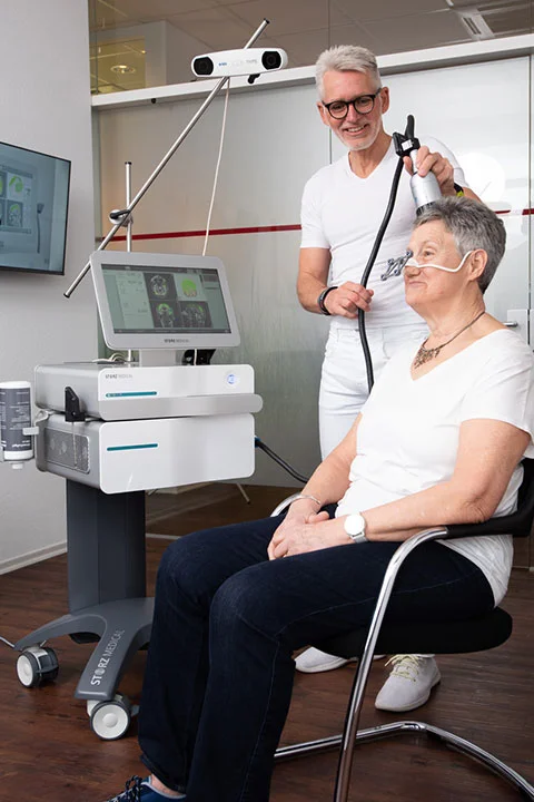 Stimulation transcrânienne par impulsions (TPS)