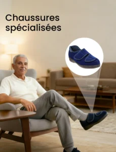 Chaussure spécialisé diabète disponible chez locamed