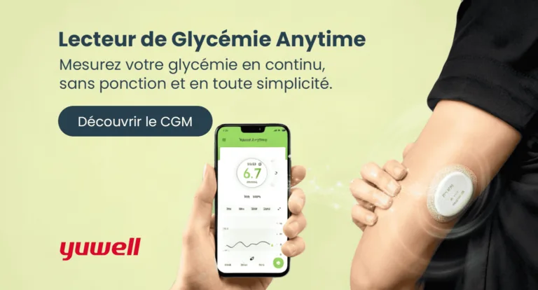 Banner CGM - Lecteur de glycémie anytime disponible chez Locamed
