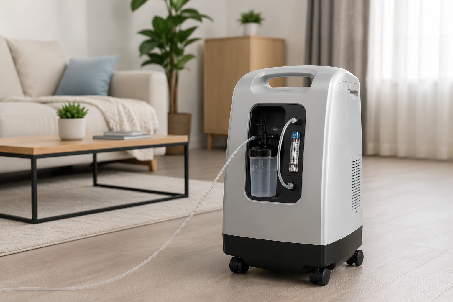 concentrateur d’oxygène à domicile utilisé pour oxygénothérapie