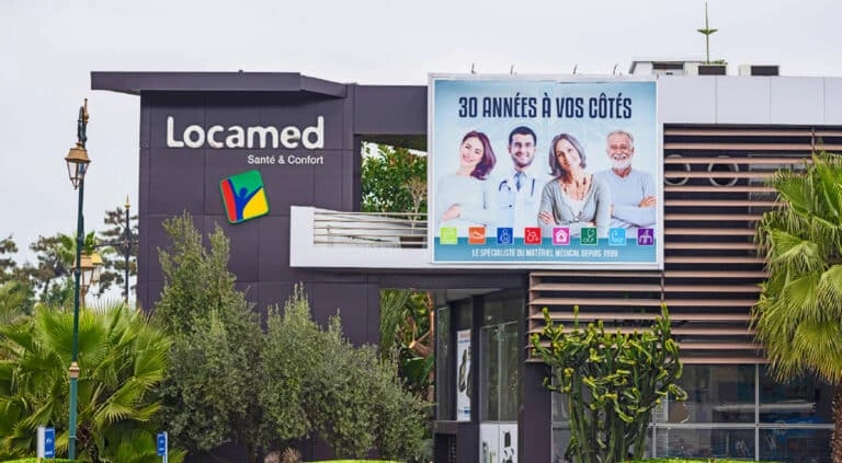 Magasin Locamed Santé & Confort au Maroc — 30 ans de spécialisation en matériel médical depuis 1993