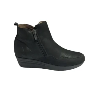 Bottine F&G Nubuck Marley Noir 