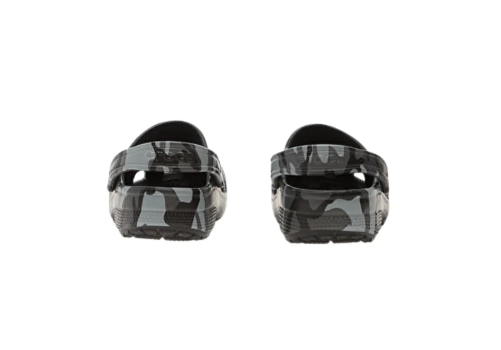 Sabot Crocs Classic Camouflage Clog Black/Slate Grey