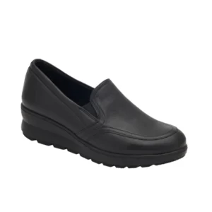 Chaussures Edda Slip en cuir Noir
