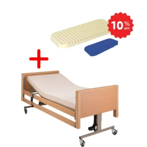 -10 % sur le Lit électrique Hayden 3 fonctions + Matelas gaufrier avec housse