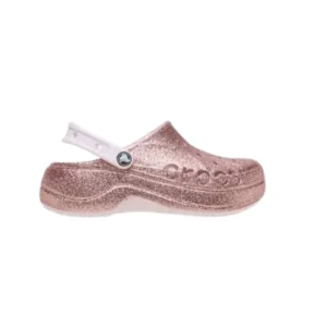 Sabot Baya Platform Glitter Barely Pink