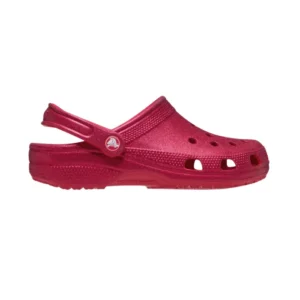 Sabots Classic Glitter Digital Raspberry