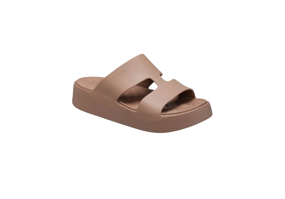 Sandales Crocs Getaway Platform H-Strap Marron