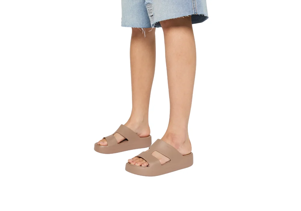 Sandales Crocs Getaway Platform H-Strap Marron