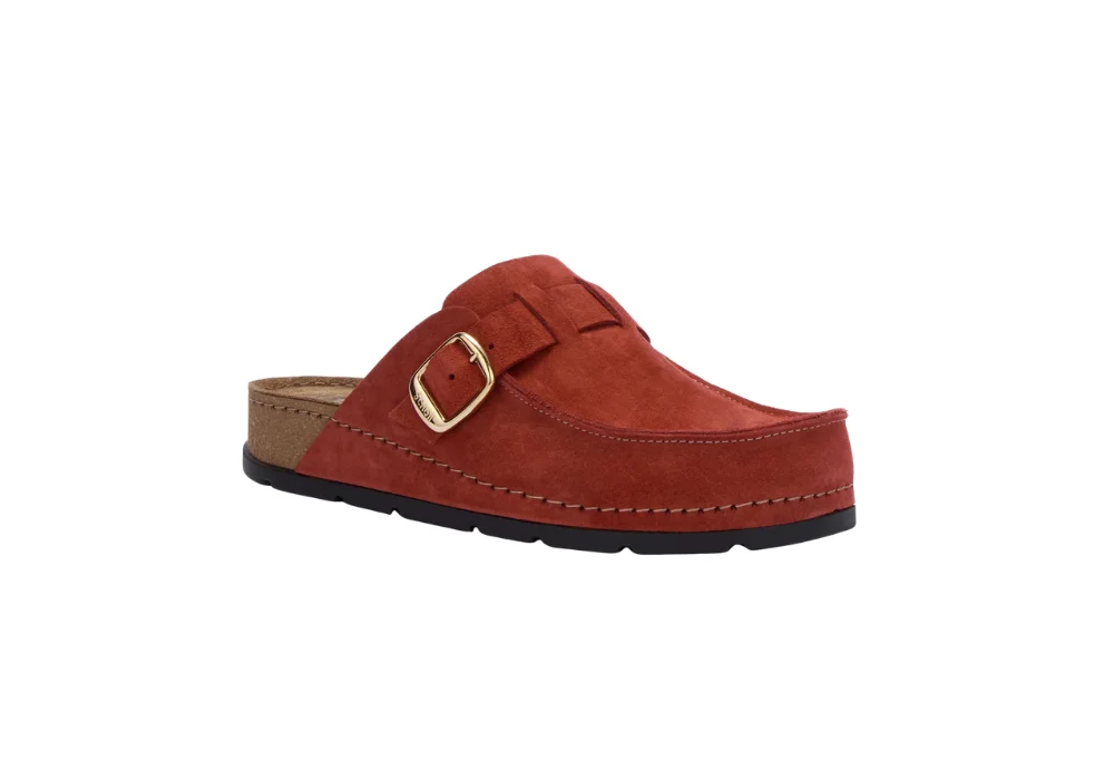Sabot Bora Moccasin Rouge