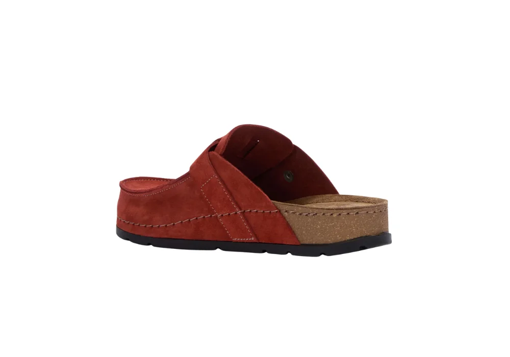 Sabot Bora Moccasin Rouge