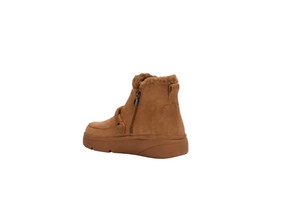 Bottes Zermatt Zip Taupe Camel