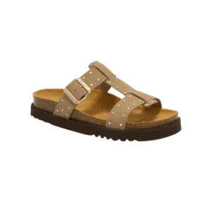 Sandale Beatriz T Bar Dark Beige